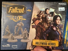 Fallout Tabletop War Game Wasteland Warfare Miniatures Hollywood Heroes