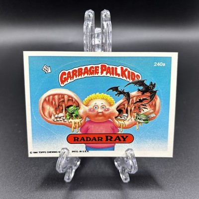 1986 Topps Garbage Pail Kids Radar Ray R44086