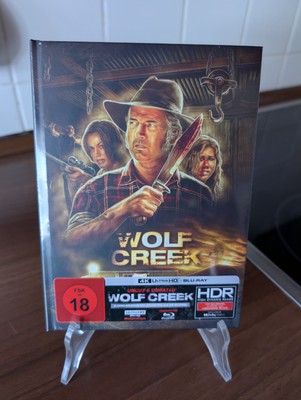 '' Wolf Creek '' 2-Disc Mediabook, 4K ULTRA HD Blu-Ray+ Blu-Ray, Cover E,uncut!!
