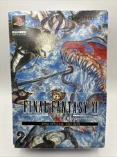 Final Fantasy XI Online 2002 Special Art Box PS2 Japan Sealed Wristband OBI