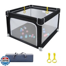 Baby Playpen for Babies and Toddlers,Small Baby Fence Floor Yard,Soft Breatha