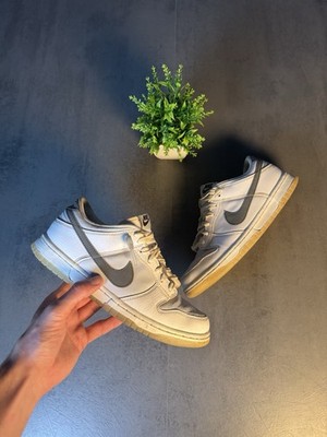 Nike Dunk Low - Weiß und Grau - 38,5 - Sehr guter Zustand 