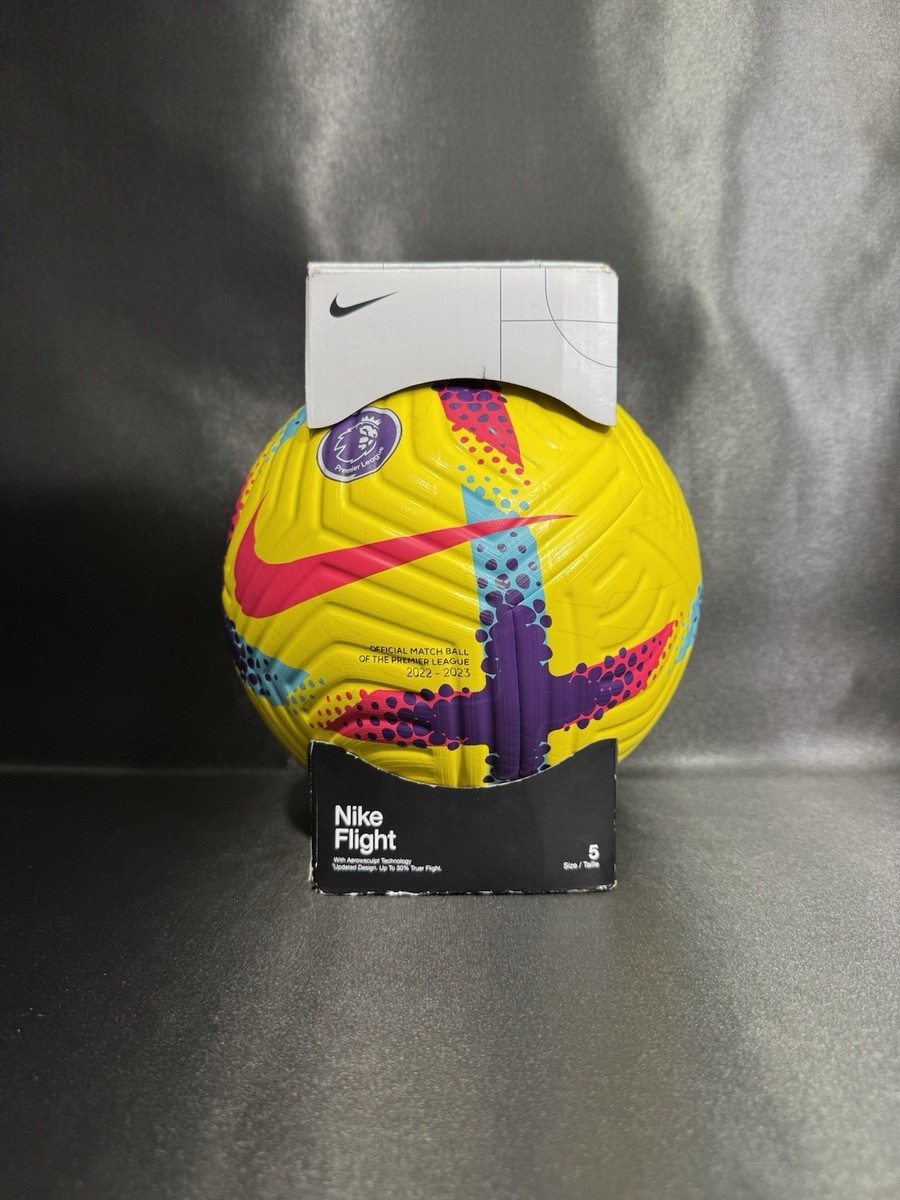 Nike Premier League Hi-Viz Flight Official Match Ball 2022-2023