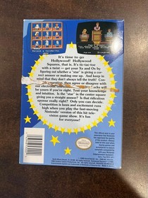 Hollywood Squares Nintendo NES Complete CIB