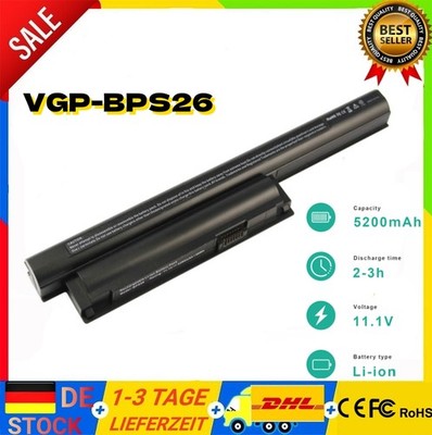 Akku Batterie VGP-BPS26 VGP-BPS26A für Sony Vaio PCG-71811M PCG-71911M 11.1V