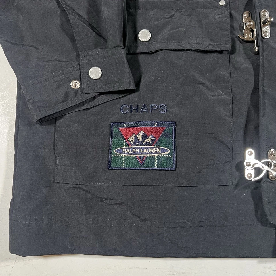 Vintage 90s Chaps Ralph Lauren Marina Fireman Coat Jacket Size XL - Image 3 of 4