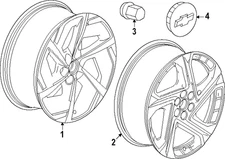 Genuine GM Wheel Alloy 85124937