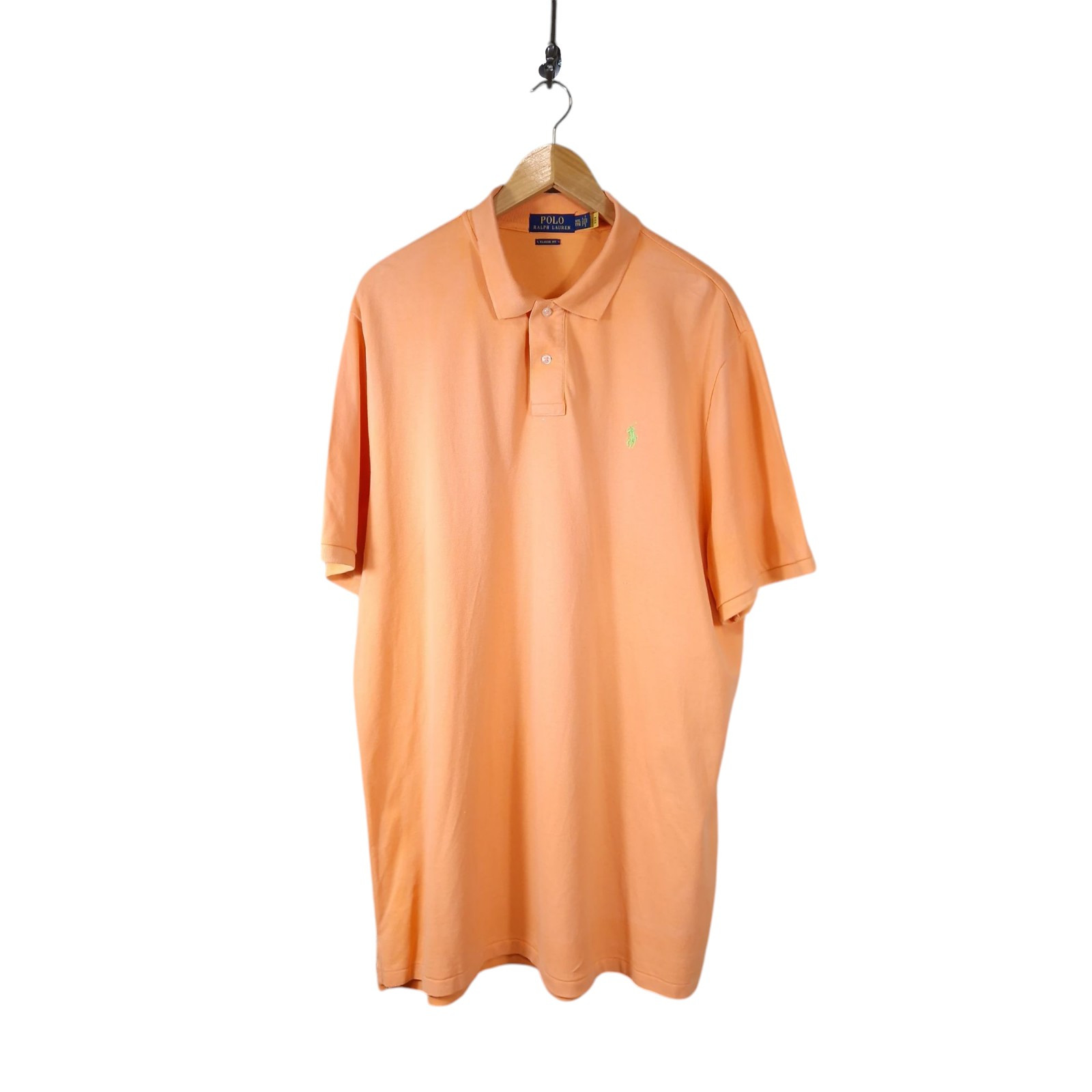 Mens Ralph Lauren Polo Shirt Short Sleeve 2XL Relaxed Fit 