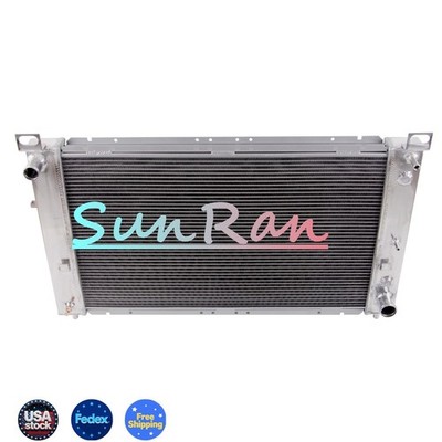 #2334 For Chevy Silverado1500 Cheyenne/GMC Sierra1500 99-2013 Alu Radiator 2 Row