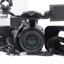 Canon XF605 UHD 4K HDR Pro Camcorder Operation Time:457h  Near Mint  5651J