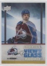2021-22 Upper Deck Credentials View from the Glass Alex Newhook #VG-18 0p72