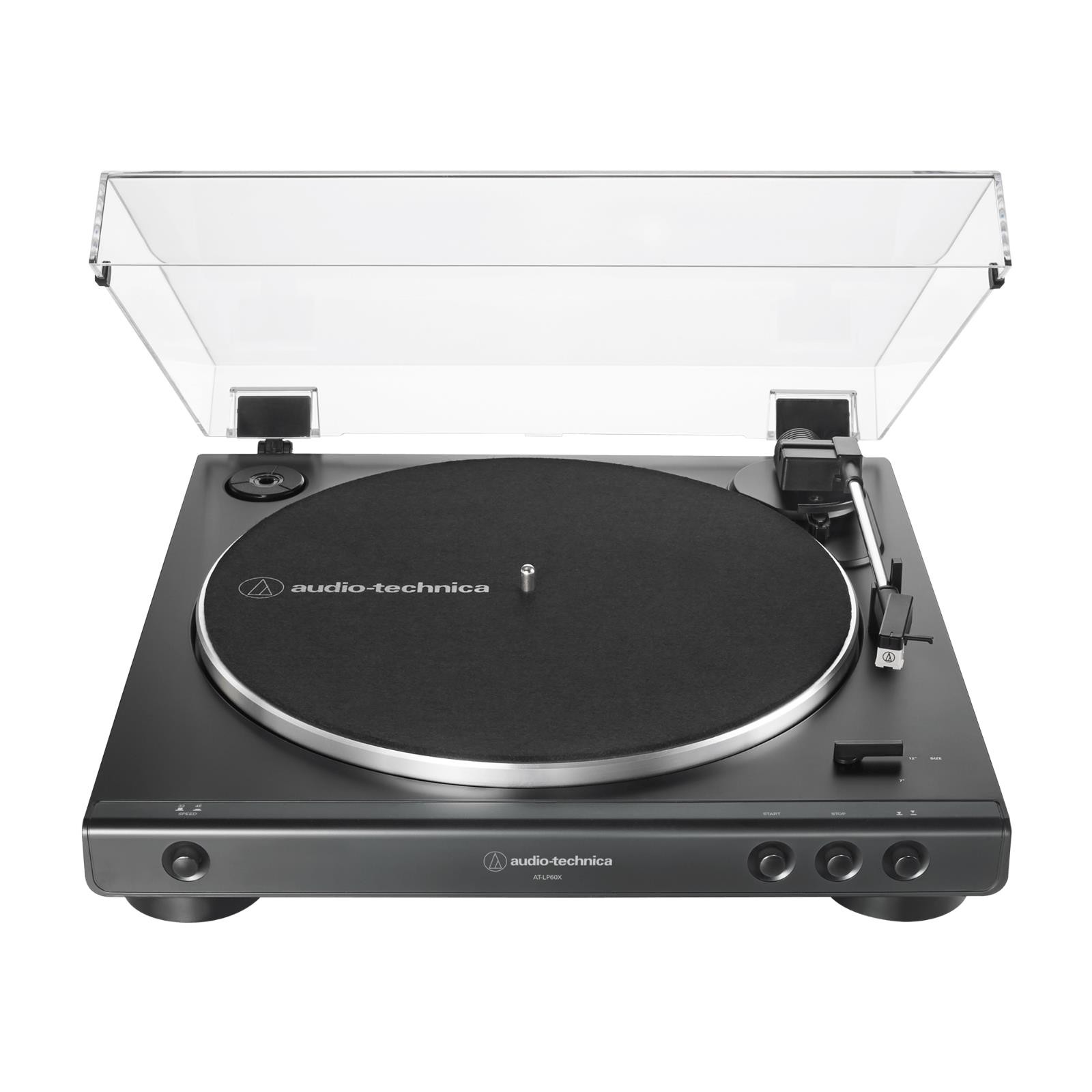 Audio-Technica AT-LP60X Fully Automatic Belt-Drive Stereo Turntable - Black