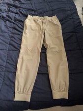 Lululemon ABC Warpstreme Pant Jogger Desert Sand Medium