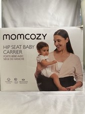 MOMCOZY Hip Seat Baby Carrier Size Large Color Gray With Adjustable Waistband