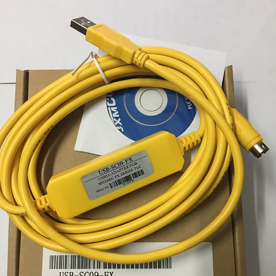 PLC Programming Download Cable USB-SC09-FX for Mitsubishi FX1S FX1N FX2N FX3U - Imagen 4 de 4