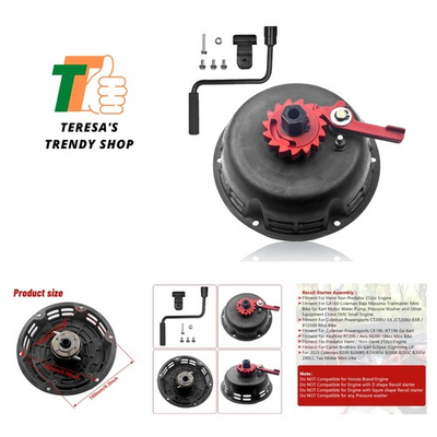 #ad Quick Fast Pull Start Recoil Starter Assembly for Predator 212 Coleman B200R ... $51.99