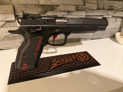 Premium Pistolenständer für CZ Shadow 2 Target   Custom Display Stand   3D Druck