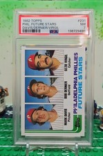 1982 Topps - Future Stars Davis, Virgil, Bob Dernier #231 (RC) Phillies