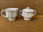 Royal Bayreuth Rose Creamer & Lidded Sugar Bowl Made Germany Bavaria YELLOW ROSE — photo 10