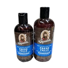Dr. Squatch Men’s Natural Shampoo 8oz Conditioner 11.5 oz Fresh Falls Set NEW