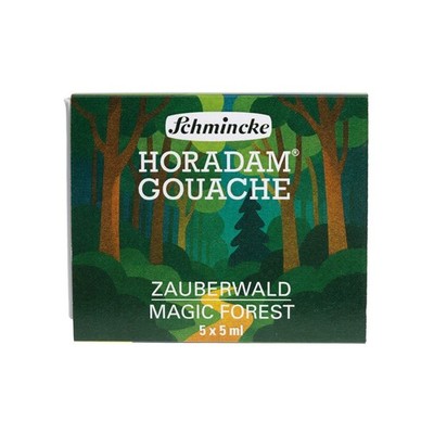 Schmincke Horadam Gouache Farbe Magie Wald Set 5 X 5ml