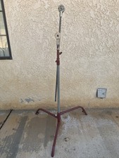 Mole Richardson C Double Riser 40" To 105" Stand w/ Grip Head  40" Ext Arm C 