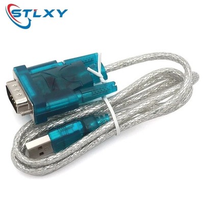 3Ft Translucent USB 2.0 to DB9 RS232 Serial Converter 9 Pin Adapter Cable PDA