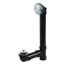 1-1/2 Inch Schedule 40 ABS Lift and Lock Two-Hole Bath Waste Drain, Plastic T...