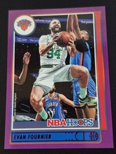Evan Fournier | 2021-22 | Panini NBA Hoops | #39 | Purple | New York Knicks