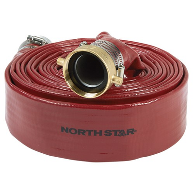 #ad #ad NorthStar Water Pump Discharge Hose 2in. x 25ft. Max. PSI 150 PVC Lay Flat $99.99