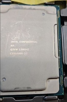 Intel Xeon QJVW 1.50GHz LGA3647 CPU Intel Confidential ES/QS Server