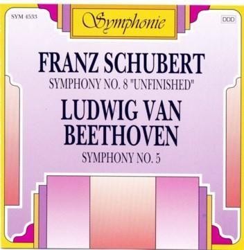 CD Franz Schubert Sinfonie Nr. 8 & Ludwig Van Beethoven Sinfonie Nr. 5