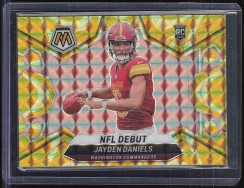 2024 Panini Mosaic Gold #272 Jayden Daniels RC Rookie