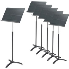 Proline 6-pack Professional Orchestral Music Stand Black
