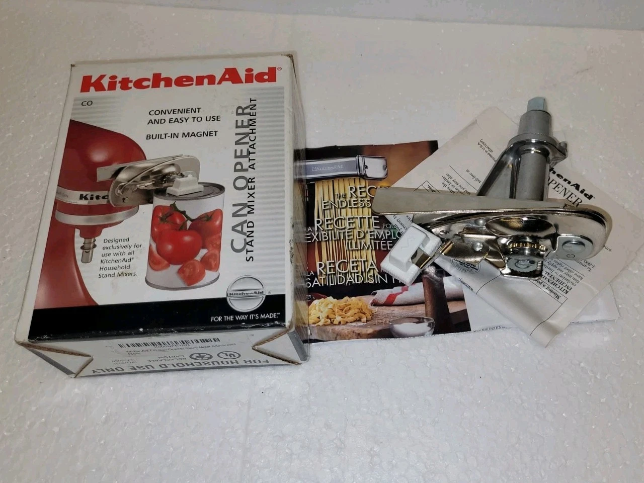 Vintage KitchenAid Hobart Can Opener "CO" Mixer Attachment - All Metal Rare
Opens in a new window or