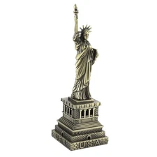 Topyond Statue of Liberty Figurine Souvenir, Metal Building Model, Souvenir a...