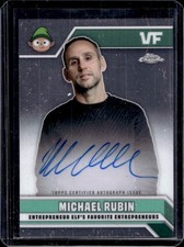 2025 Topps Chrome VeeFriends Michael Rubin Entrepreneur Elf's Favorite Auto #MR