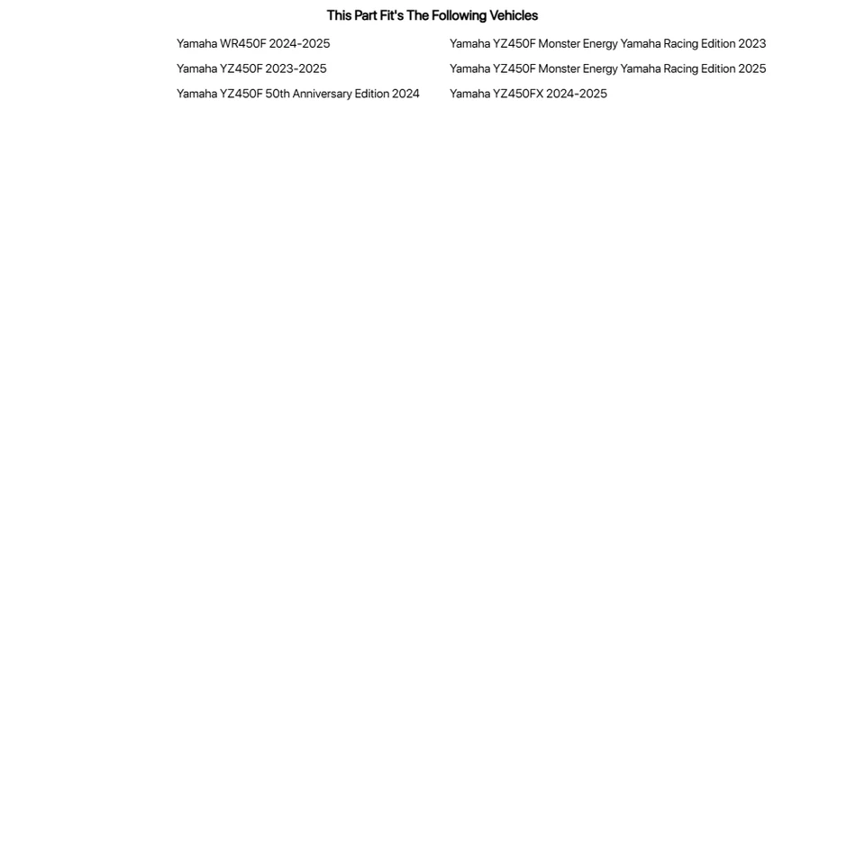 Tubo de cabezal megabomba de acero inoxidable FMF para Yamaha YZ450F 2023-2025 Foto 2 de 2