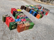 Vintage Petrol Jerry Can With Cap Motor Mex Spirit 