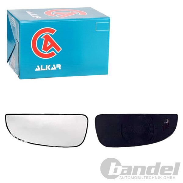 Alkar Spiegelglas Beheizbar Konvex Weitwinkel Links Passend FüR CitroËN Jumper F-image