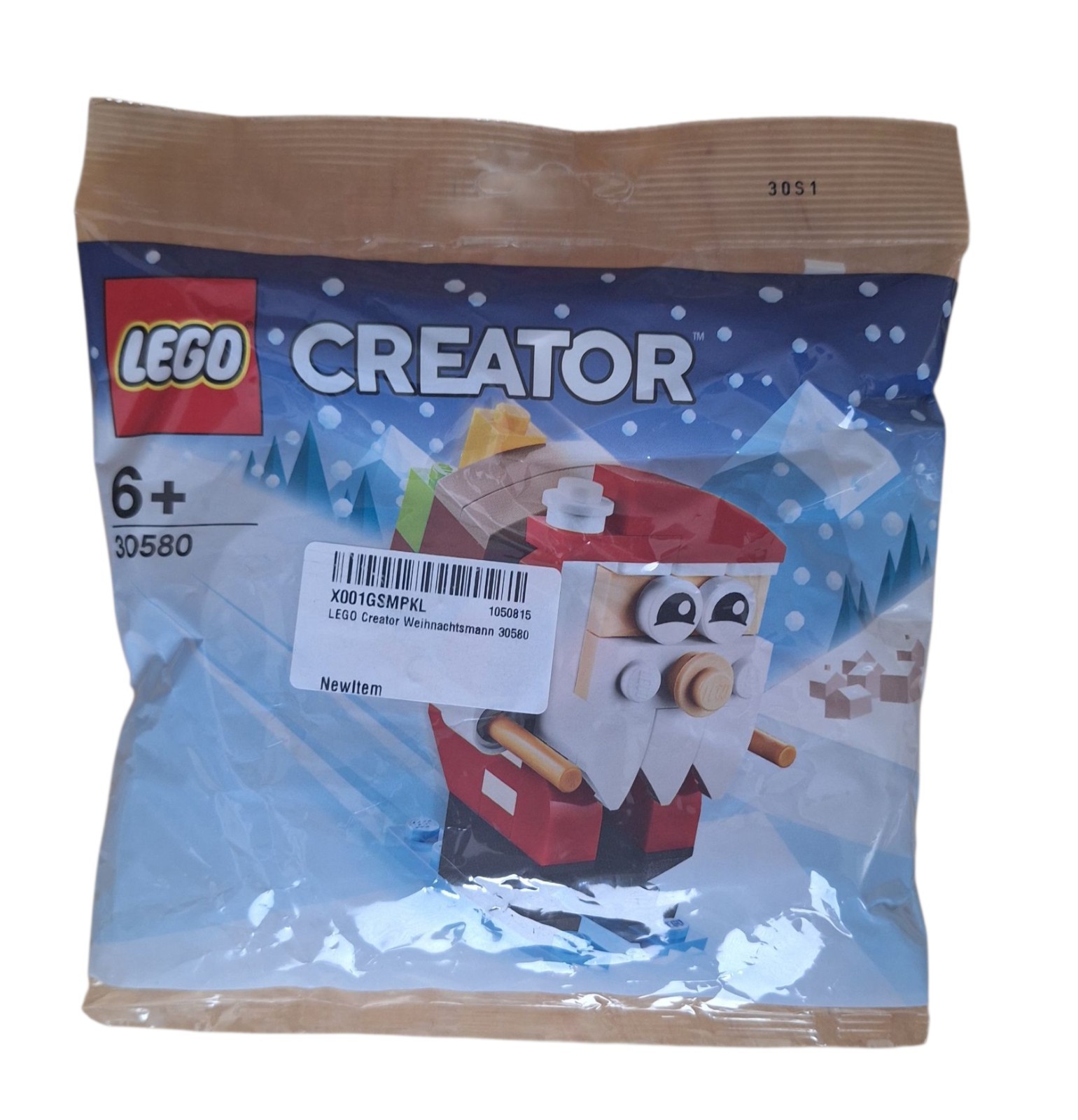 Lego CREATOR 30580 WEIHNACHTSMANN AUF SKI Polybag (Unbenutzt) - Bild 3