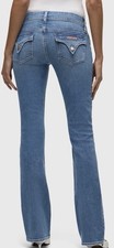 Hudson Women's Beth Mid-Rise Baby Bootcut Jean Size 10 Medium Wash