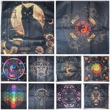 ALTAR CLOTH 50 x 50 VARIOUS DESIGNS TAROT TABLECLOTH BRAND
