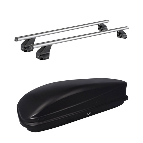 Barre Portatutto Telescopiche HILOPLUS Per Hyundai BAYON 2021+ - Corrimani Bassi, 75 Kg, Antifurto