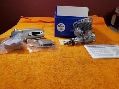 OS Engine - OS max 120 AX Ring RC Motor - Super Clean