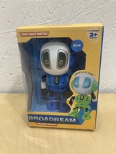 Robot Die Cast Metal Broadream Talking Robot Blue