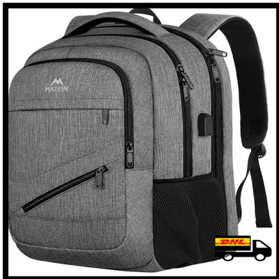 MATEIN Laptop Rucksack 17.3 Zoll, Großer Wasserfester Rucksack Herren Reisen ...