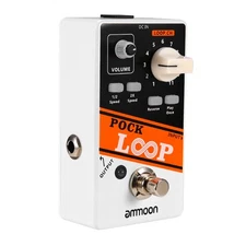 Ammoon POCK LOOP Looper Guitar Effect Pedal 11 Loopers Max.330mins Recording
