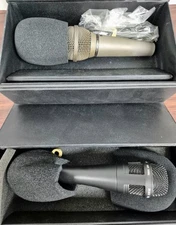 2 Radio Shack Dynamic Microphones (33-3001 & 33-3002)