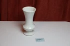Vintage MCM McCoy Floraline #401 vase White With Lite Blue Hue